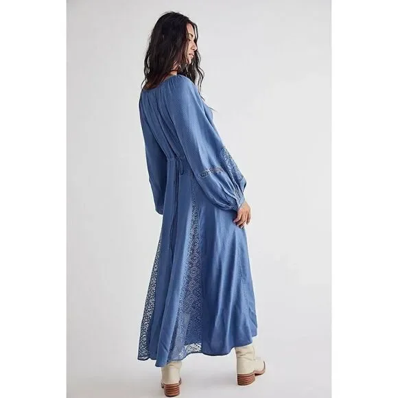 knee length dresses for ladies Free People Plenty of Love Maxi Dress – The Styled Boutique main image 1
